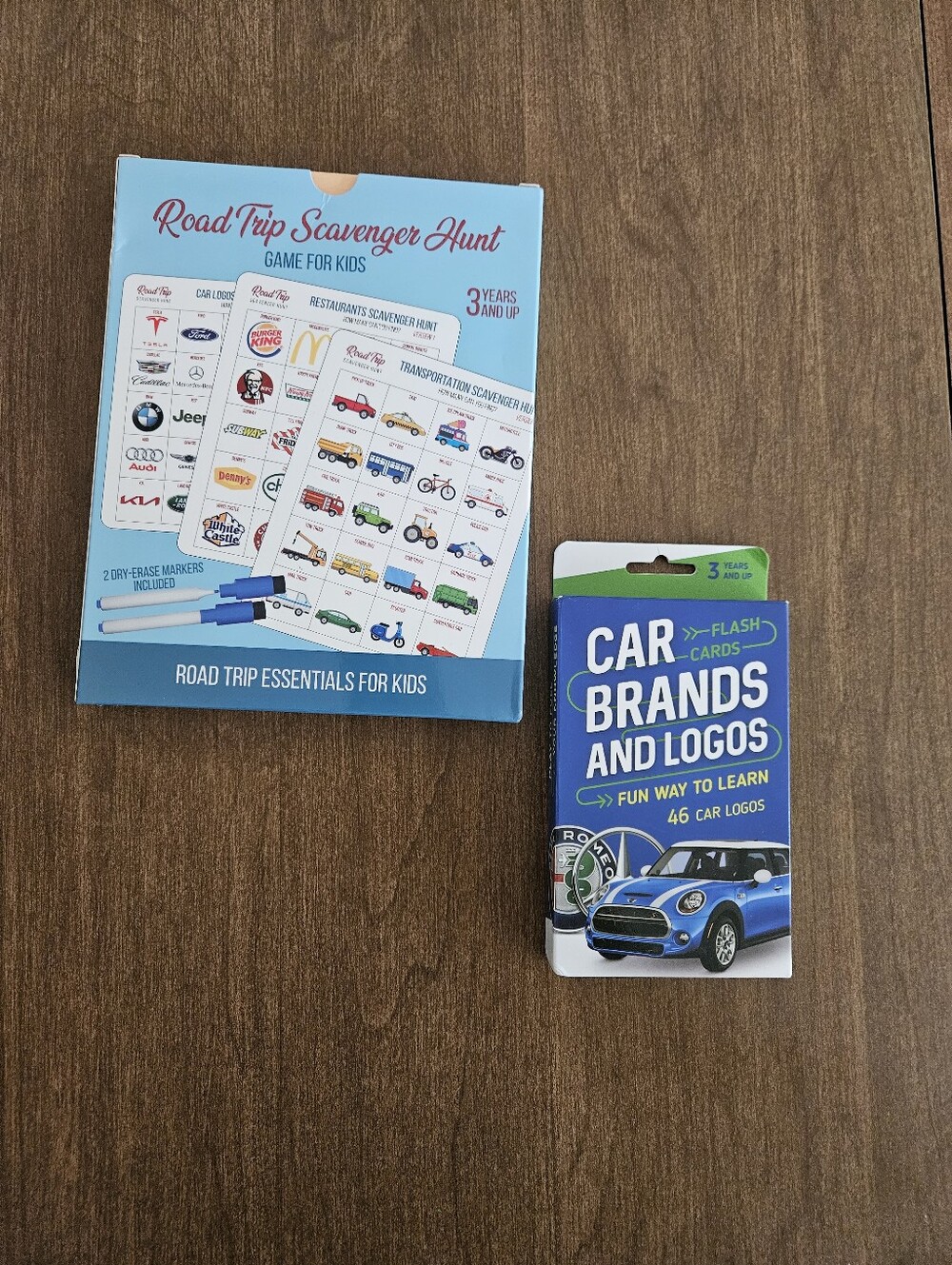 Travel Games For Kids, Cars